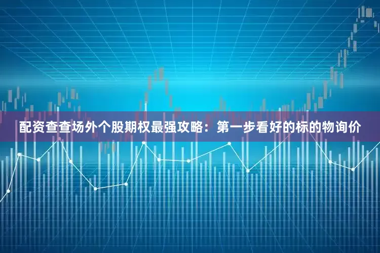 配资查查场外个股期权最强攻略：第一步看好的标的物询价